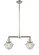 Franklin Restoration LED Island Pendant in Polished Nickel (405|209-PN-G532-LED)
