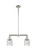 Franklin Restoration Two Light Island Pendant in Polished Nickel (405|209-PN-G54)