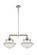 Franklin Restoration LED Island Pendant in Polished Nickel (405|209-PN-G542-LED)