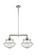 Franklin Restoration LED Island Pendant in Polished Nickel (405|209-PN-G544-LED)