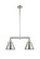 Franklin Restoration Two Light Island Pendant in Polished Nickel (405|209-PN-M13-PN)