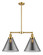 Franklin Restoration LED Island Pendant in Satin Gold (405|209-SG-G43-L-LED)