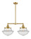 Franklin Restoration LED Island Pendant in Satin Gold (405|209-SG-G542-LED)