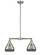 Franklin Restoration LED Island Pendant in Brushed Satin Nickel (405|209-SN-G173-LED)