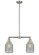 Franklin Restoration LED Island Pendant in Brushed Satin Nickel (405|209-SN-G262-LED)