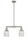 Franklin Restoration LED Island Pendant in Brushed Satin Nickel (405|209-SN-G302-LED)