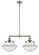 Franklin Restoration LED Island Pendant in Brushed Satin Nickel (405|209-SN-G542-LED)