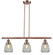 Franklin Restoration Three Light Island Pendant in Antique Copper (405|213-AC-G142)