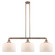 Franklin Restoration LED Island Pendant in Antique Copper (405|213-AC-G71-L-LED)