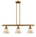 Franklin Restoration LED Island Pendant in Brushed Brass (405|213-BB-G41-LED)