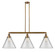 Franklin Restoration LED Island Pendant in Brushed Brass (405|213-BB-G42-L-LED)