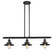 Franklin Restoration Three Light Island Pendant in Oil Rubbed Bronze (405|213-OB-M5)