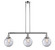 Franklin Restoration LED Island Pendant in Polished Chrome (405|213-PC-G202-8-LED)