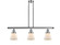 Franklin Restoration LED Island Pendant in Polished Nickel (405|213-PN-G61-LED)