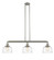 Franklin Restoration LED Island Pendant in Brushed Satin Nickel (405|213-SN-G713-LED)