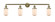 Franklin Restoration Four Light Bath Vanity in Antique Brass (405|215-AB-G311)