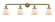 Franklin Restoration Four Light Bath Vanity in Antique Brass (405|215-AB-G61)
