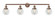 Franklin Restoration Four Light Bath Vanity in Antique Copper (405|215-AC-G202-6)