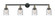 Franklin Restoration Four Light Bath Vanity in Black Antique Brass (405|215-BAB-G54)