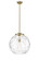 Ballston One Light Pendant in Antique Brass (405|221-1S-AB-G1215-16)