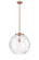 Ballston One Light Pendant in Antique Copper (405|221-1S-AC-G1215-16)