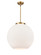 Essex LED Pendant in Brushed Brass (405|221-1S-BB-G121-18-LED)