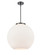 Ballston One Light Pendant in Matte Black (405|221-1S-BK-G121-18) Ballston One Light Pendant in Matte Black (405|221-1S-BK-G121-18)