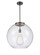 Essex One Light Pendant in Matte Black (405|221-1S-BK-G122-18)