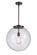 Franklin Restoration LED Pendant in Oil Rubbed Bronze (405|221-1S-OB-G202-16-LED)