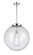 Essex One Light Pendant in Polished Chrome (405|221-1S-PC-G202-18)