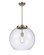 Ballston LED Pendant in Brushed Satin Nickel (405|221-1S-SN-G122-16-LED)