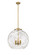 Essex Three Light Pendant in Brushed Brass (405|221-3S-BB-G1215-18)