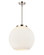 Essex Three Light Pendant in Polished Nickel (405|221-3S-PN-G121-16)