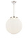 Essex Three Light Pendant in Polished Nickel (405|221-3S-PN-G201-16)
