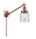 Franklin Restoration One Light Swing Arm in Antique Copper (405|237-AC-G52)