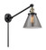 Franklin Restoration LED Swing Arm Lamp in Black Antique Brass (405|237-BAB-G43-LED)