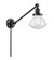 Franklin Restoration LED Swing Arm Lamp in Matte Black (405|237-BK-G324-LED)