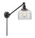 Franklin Restoration One Light Swing Arm in Matte Black (405|237-BK-G72)