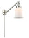Franklin Restoration One Light Swing Arm in Brushed Satin Nickel (405|237-SN-G181)