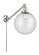 Franklin Restoration One Light Swing Arm Lamp in Brushed Satin Nickel (405|237-SN-G204-12)