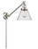 Franklin Restoration One Light Swing Arm in Brushed Satin Nickel (405|237-SN-G44)