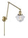 Franklin Restoration One Light Swing Arm Lamp in Antique Brass (405|238-AB-G532)