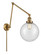 Franklin Restoration One Light Swing Arm in Brushed Brass (405|238-BB-G204-10)