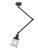 Franklin Restoration LED Flush Mount in Matte Black (405|238C-BK-G182S-LED)