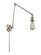 Franklin Restoration One Light Swing Arm Lamp in Polished Nickel (405|238-PN)