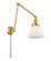 Franklin Restoration One Light Swing Arm in Satin Gold (405|238-SG-G41)