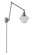 Franklin Restoration One Light Swing Arm Lamp in Brushed Satin Nickel (405|238-SN-G534)