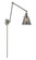 Franklin Restoration One Light Swing Arm Lamp in Brushed Satin Nickel (405|238-SN-G63)