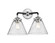 Nouveau Two Light Bath Vanity in Black Polished Nickel (405|284-2W-BPN-G44)