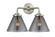 Nouveau Two Light Bath Vanity in Brushed Satin Nickel (405|284-2W-SN-G44)